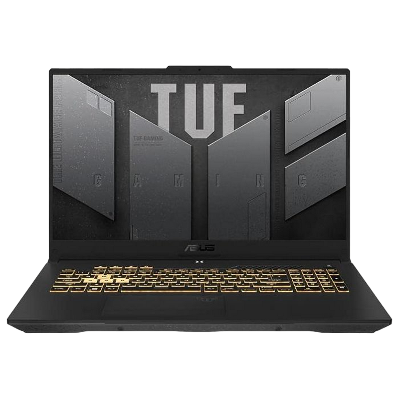 Игровой ноутбук 17,3" ASUS TUF Gaming A17 FA707NV, Mecha Gray, AMD Ryzen 7 7735HS, 16Гб/1024Гб, Без ОС