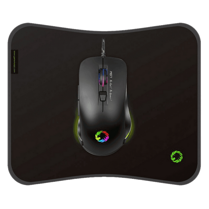 Игровая мышь Gamemax MG7 2in1, Чёрный