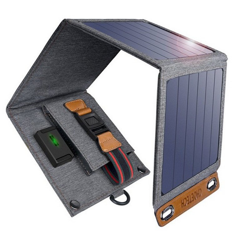 Cumpara  Iluminat interior - Choetech 14W Foldable Solar Charger, SC004..