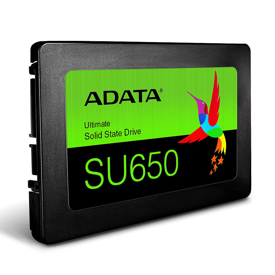 2.5" SATA SSD 256GB  ADATA Ultimate SU650 [R/W:520/450MB/s, 40K/75K IOPS, MK/SMI, 3D-NAND TLC]