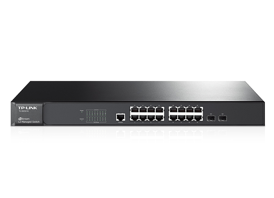 Cumpara  Rețea cu fir - 16-port 10/100/1000Mbps Switch  TP-LINK 