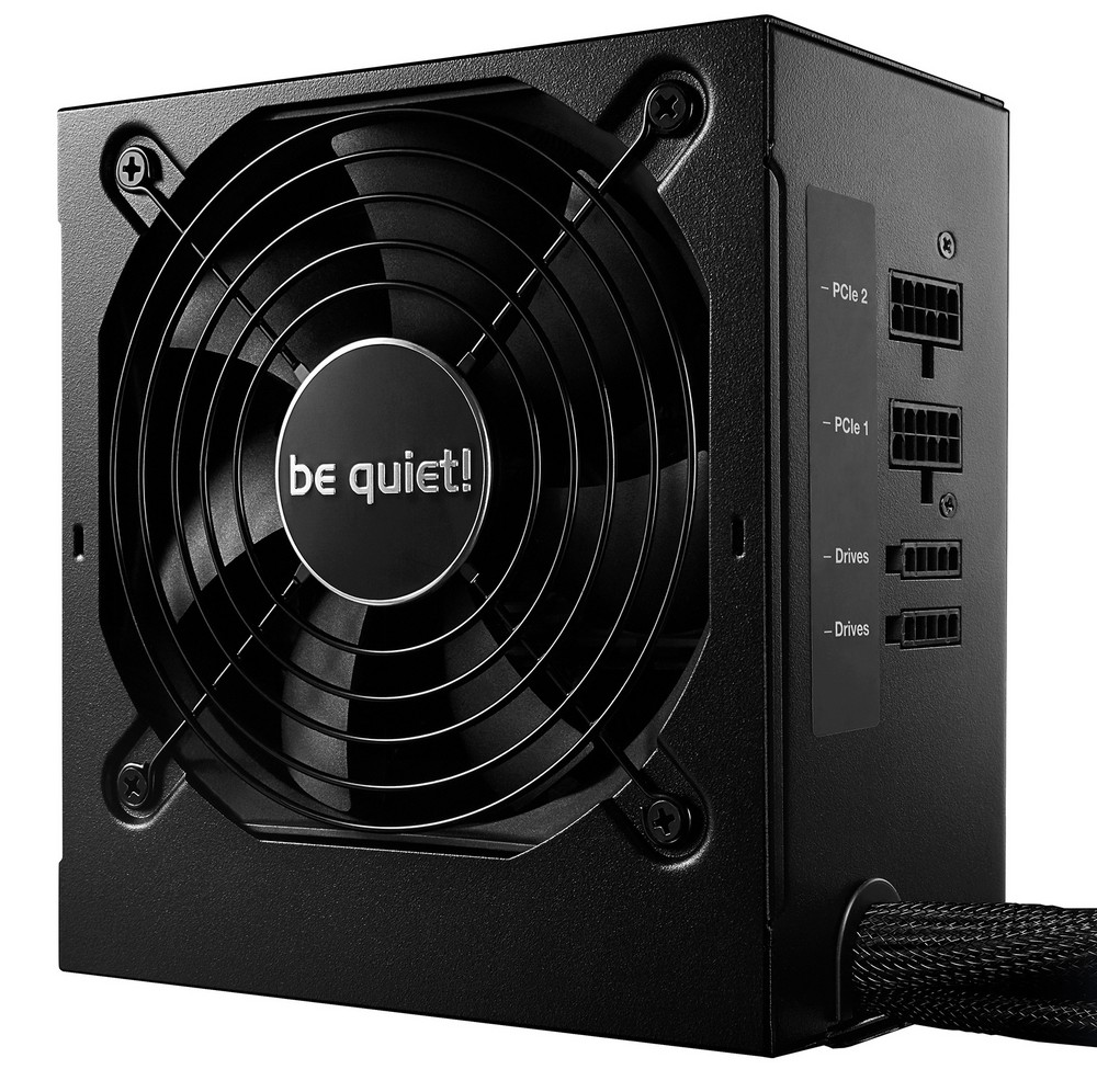 Power Supply ATX 600W be quiet! SYSTEM POWER 9 CM, 80+ Bronze, 120mm, Active PFC, Semi-modular