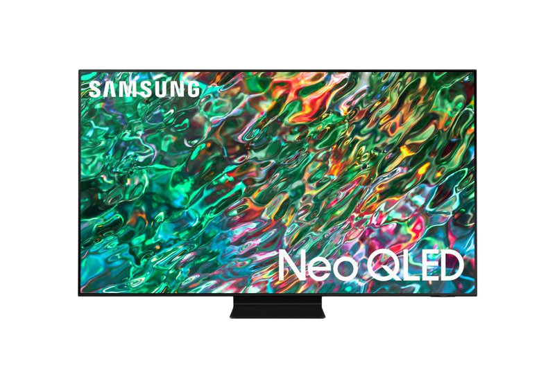 43" QLED SMART Телевизор Samsung QE43QN90BAUXUA, 3840x2160 4K UHD, Tizen, Чёрный
