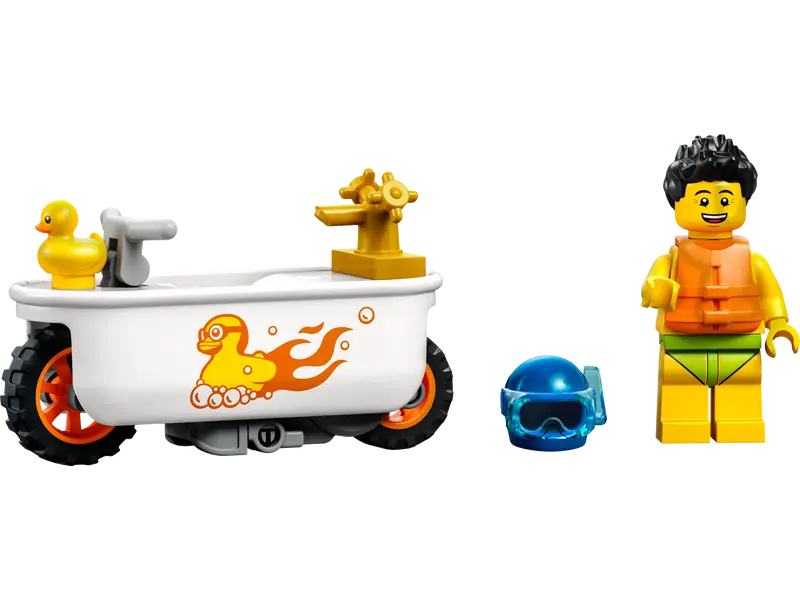 Lego 60333 Bathtub Stunt Bike