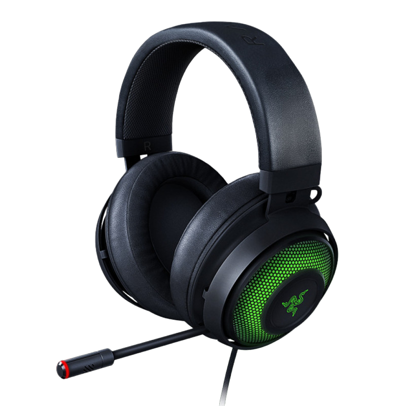 Gaming Headset Razer Kraken Ultimate, 50mm drivers, 20-20kHz, 32 Ohm, 112db, 390g, ANC, On-earcup co