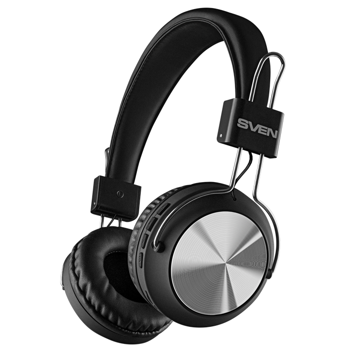 Bluetooth Headset SVEN AP-B370MV with Microphone, Black, 3pin 3.5mm mini-jack