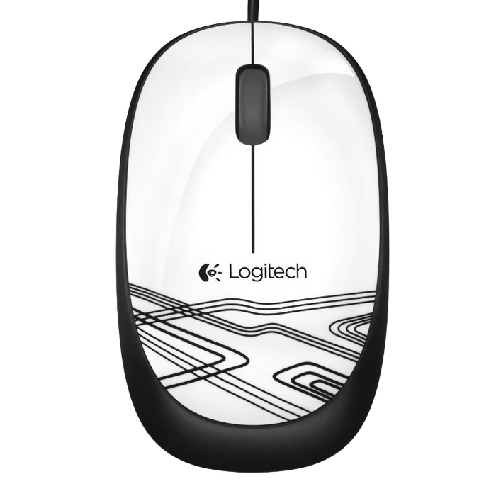 Мышь Logitech M105, Черный/Белый