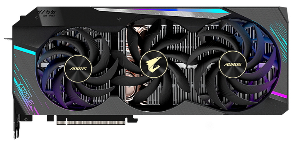 Видеокарта Gigabyte GV-N3080AORUS X-10GD, 10GB GDDR6X 320бит