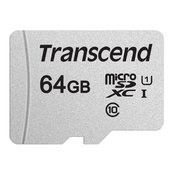 Cumpara  Carduri de memorie - .64GB MicroSD (Class 10) UHS-I (U1), Transcen..