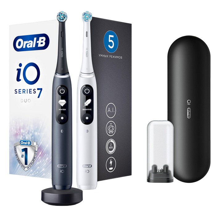 Electric Toothbrush Braun Oral-B iO Series iO 7 Duo