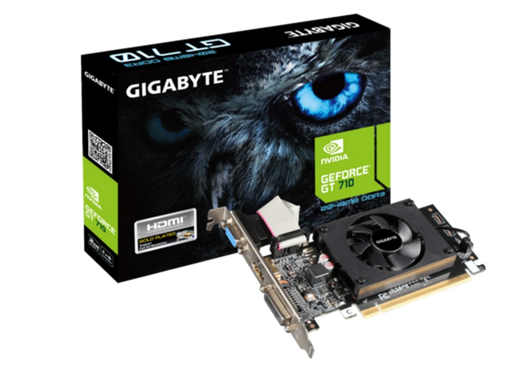 Cumpara  Carduri video - VGA Gigabyte GT710 2GB GDDR3 Low Profile  (GV..