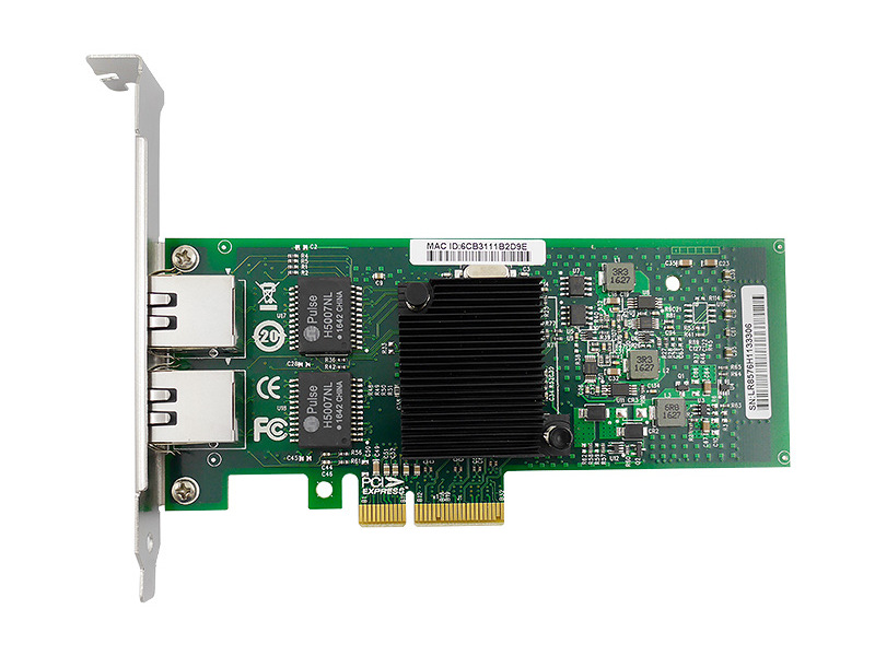 PCI-e Intel Server Adapter 82576EB, Dual Port..