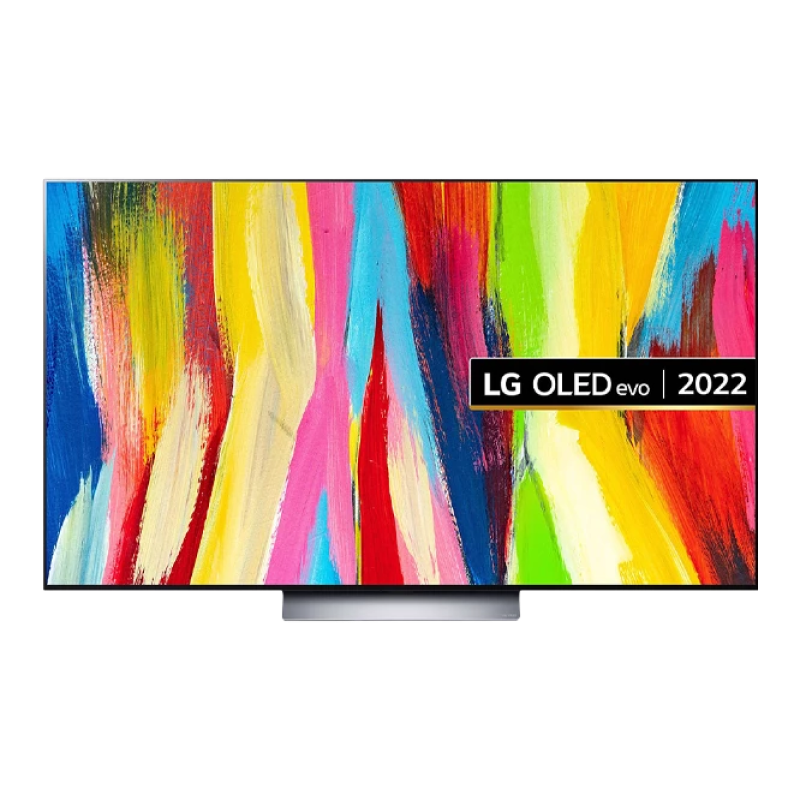 55" OLED SMART TV LG OLED55C24LA, Perfect Black, 3840 x 2160, webOS, Black