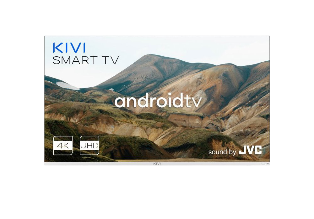 43" LED SMART Телевизор KIVI 43U790LW, 3840x2160 4K UHD, Android TV, Белый