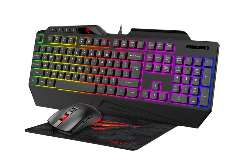 Gaming Keyboard & Mouse & Mouse Pad..