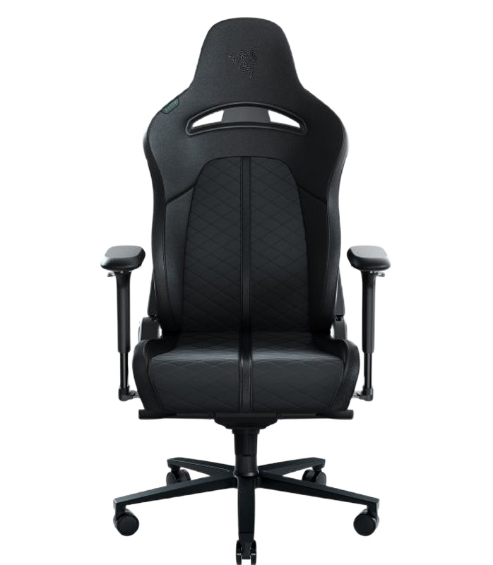 Gaming Chair Razer Enki, Maximum load 136 kg, 166-204cm, 4D Armreast,152 Degrees, Lumbar Arch, Black