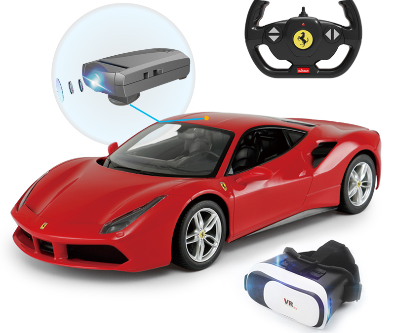 Rastar Ferrari 488 GTB & VR Glasses..