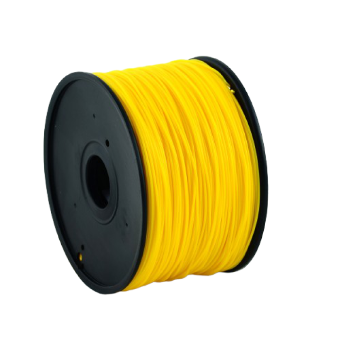 Cumpara  Filament pentru imprimantă 3D - PLA 3 mm, Golden-Yellow Filament, 1 kg, Gembi..
