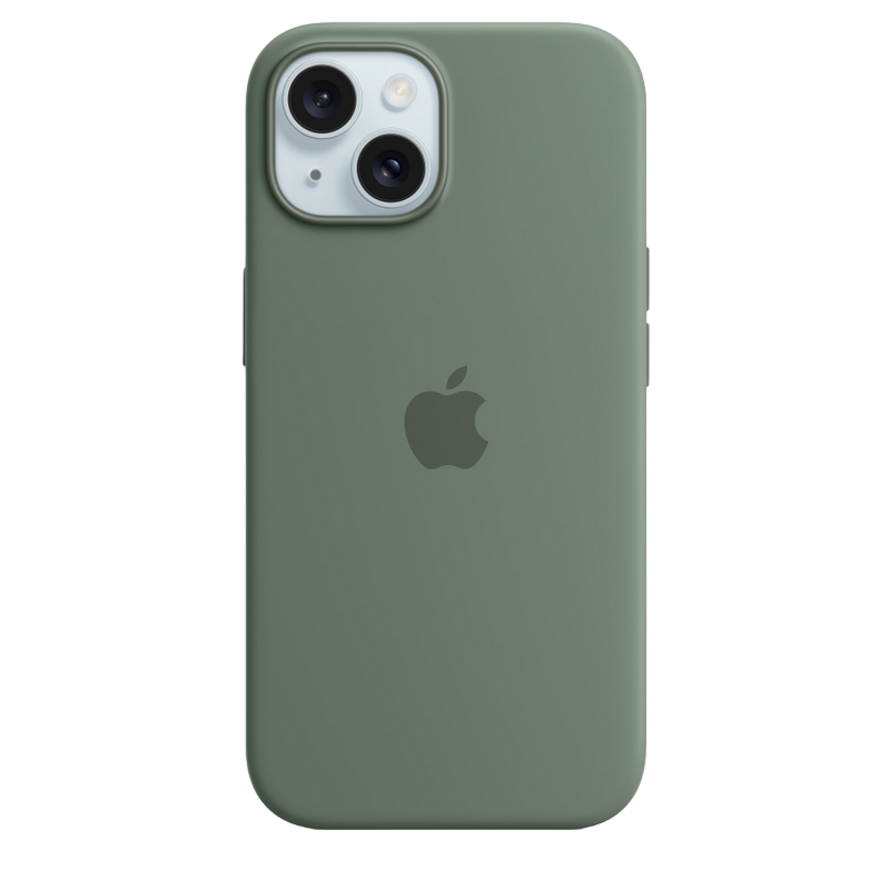 iPhone 15 Silicone Case with MagSafe - Cypress