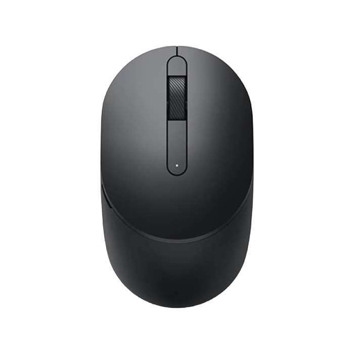 Wireless Mouse Dell MS3320W, Optical, 1600dpi, 3 buttons, 2.4 GHz/BT, 1xAA, Black