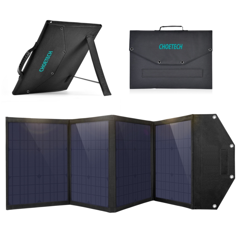 Choetech 100W Foldable Solar Charger, SC009..