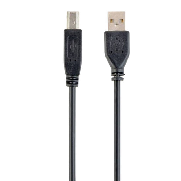 Cable USB, AM/BM,  4.5 m, USB2.0, High quality with ferrite core, CCP-USB2-AMBM-15
