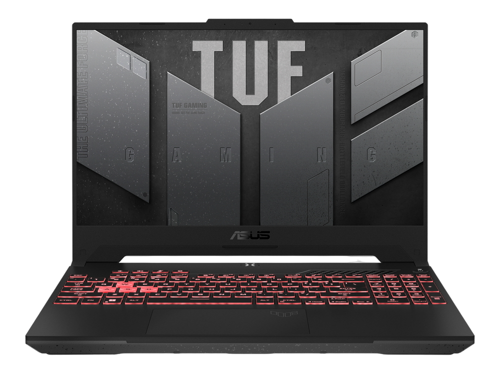 Игровой ноутбук 15,6" ASUS TUF Gaming A15 FA507NV, Mecha Gray, AMD Ryzen 7 7735HS, 16Гб/512Гб, Без ОС