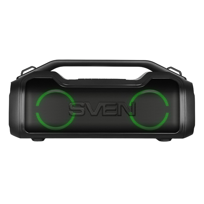 Speakers SVEN "PS-390", 50W, Waterproof (IPx5), TWS, Bluetooth, microSD, 3600mA*h, Black