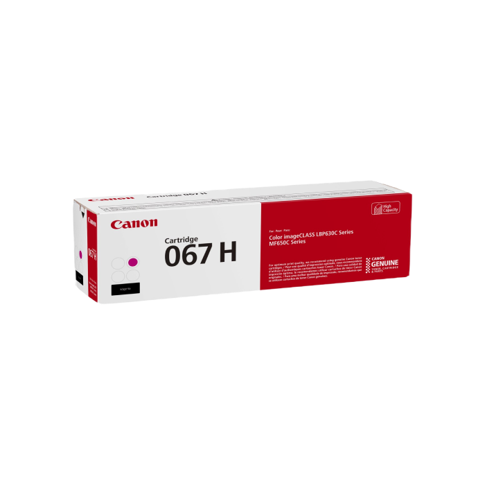 Тонер-картридж Canon Laser Cartridge CRG-067H, Magenta, Пурпурный