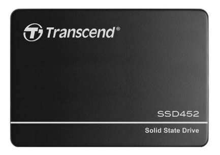 2.5" SATA SSD   64GB Transcend "SSD452K" [R/W:560/520MB/s, 90K/85K IOPS, 110TBW, 3M MTBF, 3DTLC]