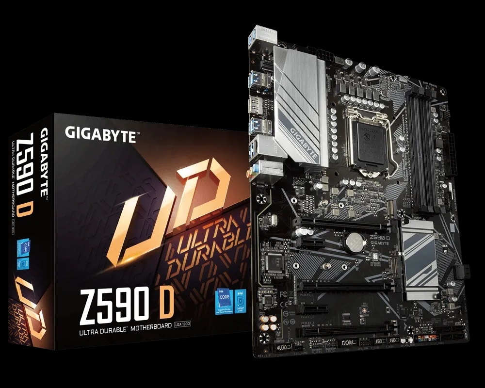 Cumpara  Plăci de bază - MB S1200 Gigabyte Z590 D 1.0  ATX..