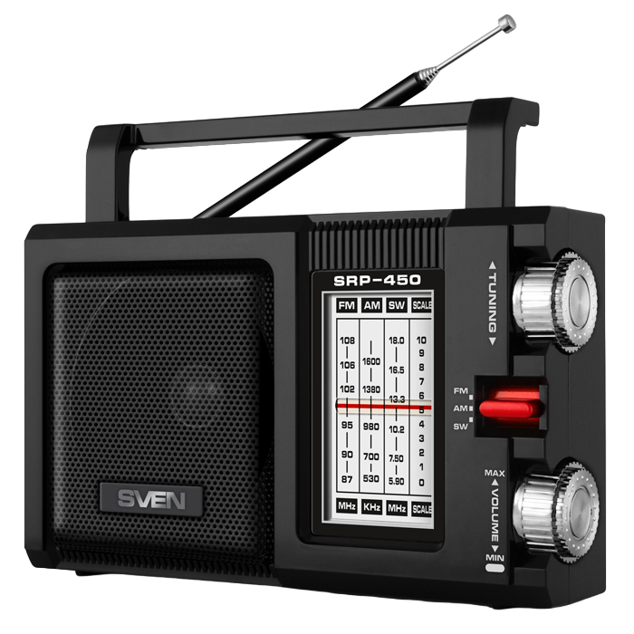 Speakers SVEN Tuner "SRP-450"  3w, FM