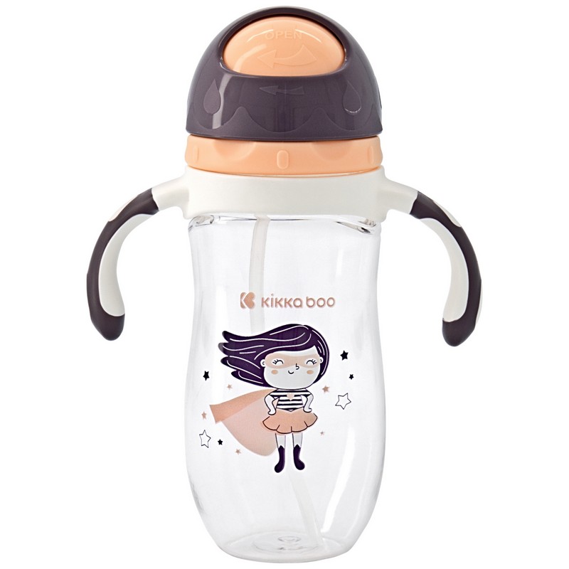 Tritan sippy cup with a straw Kikka..