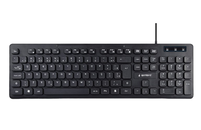 Cumpara  Tastaturi - Keyboard Gembird KB-MCH-04, Slimline, Silent,..