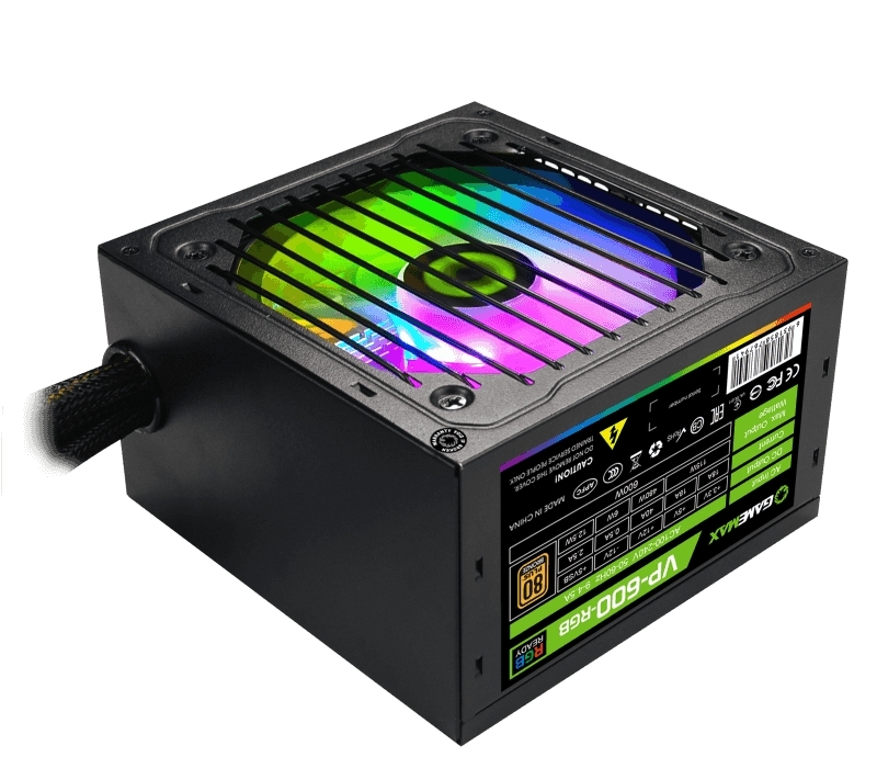 Power Supply ATX 600W GAMEMAX VP-60..