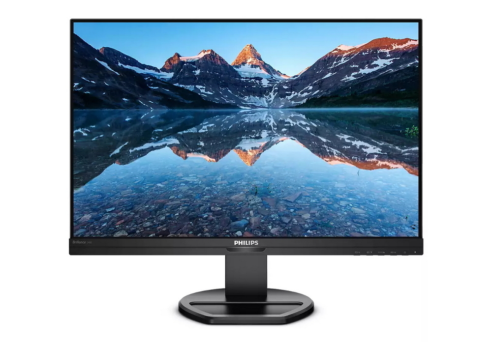 24.1" PHILIPS 240B9, Black,IPS,1920x1200,75Hz,4ms, 300cd,DCR50M:1,D-Sub+HDMI+DVI+DP+USB,Spkrs,Pivot
