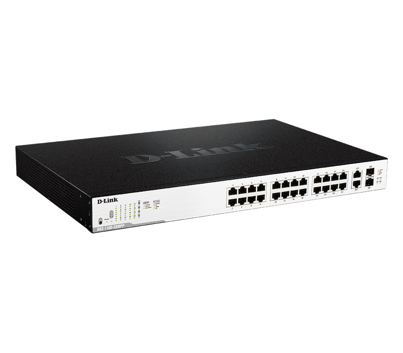 24-PORT 10/100/1000MBPS SMART POE+ SWITCH, DG..