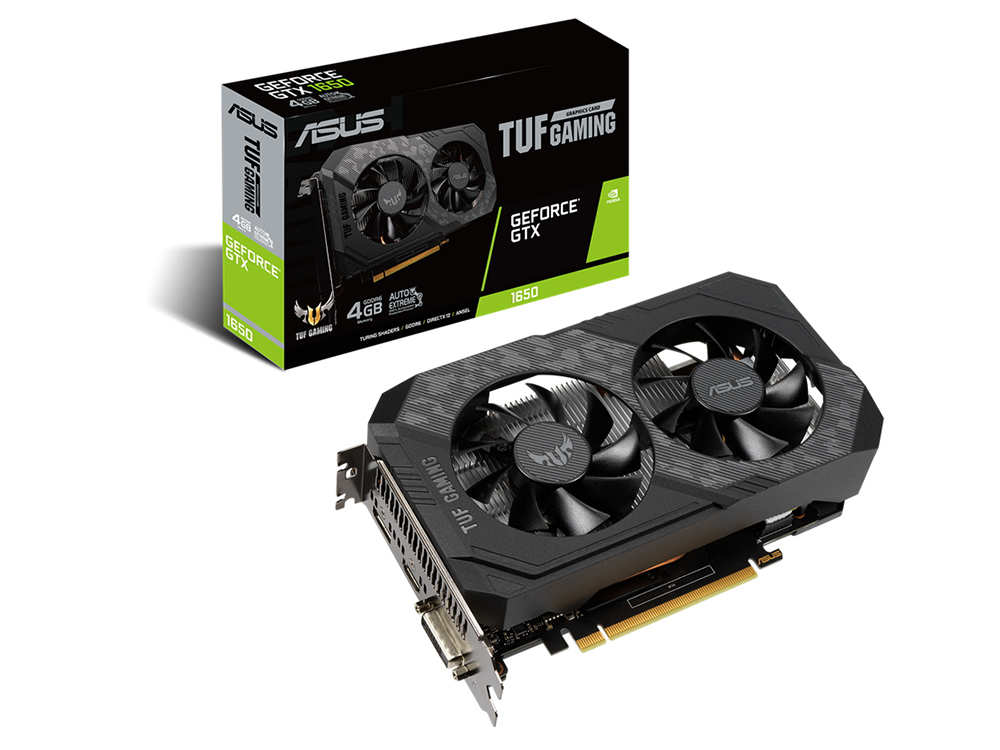 VGA ASUS GTX1650 D6 4GB GDDR6 TUF Gaming (TUF-GTX1650-4GD6-GAMING)