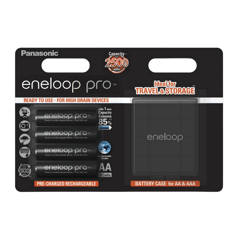 AA  Eneloop PRO 2500mAh, Blister*4, Panasonic..