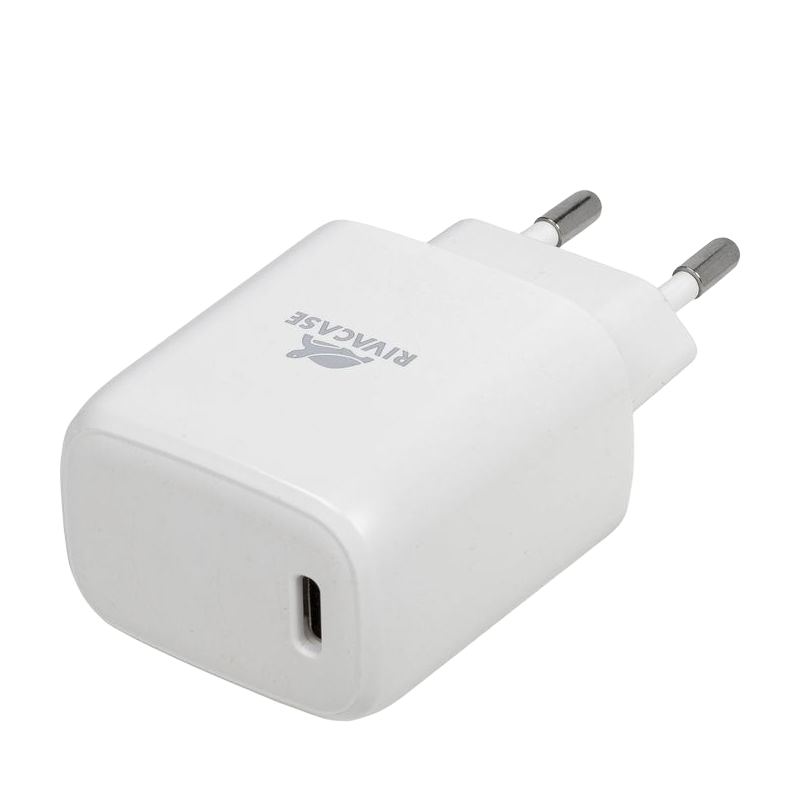 Wall Charger Rivacase PS4191 W00, 20W PD, White