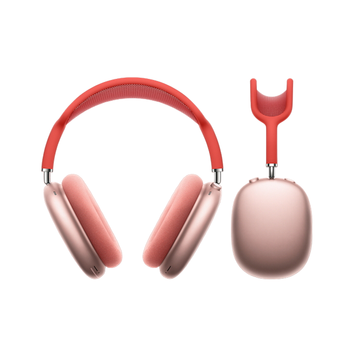 Apple AirPods Max Pink with Red Headband, MGY..