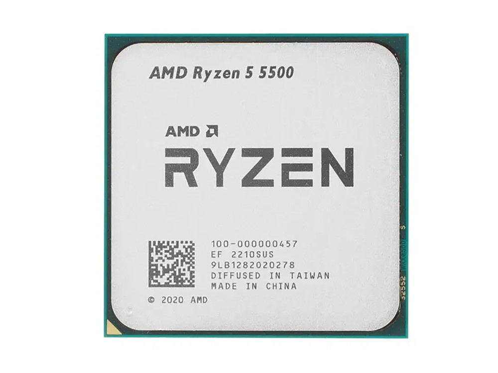 CPU AMD Ryzen 5 5500  (3.6-4.2GHz, 6C/12T, L2..