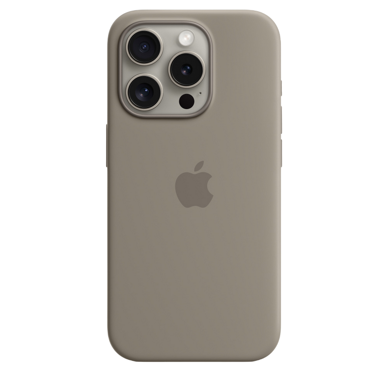 iPhone 15 Pro Silicone Case with Ma..