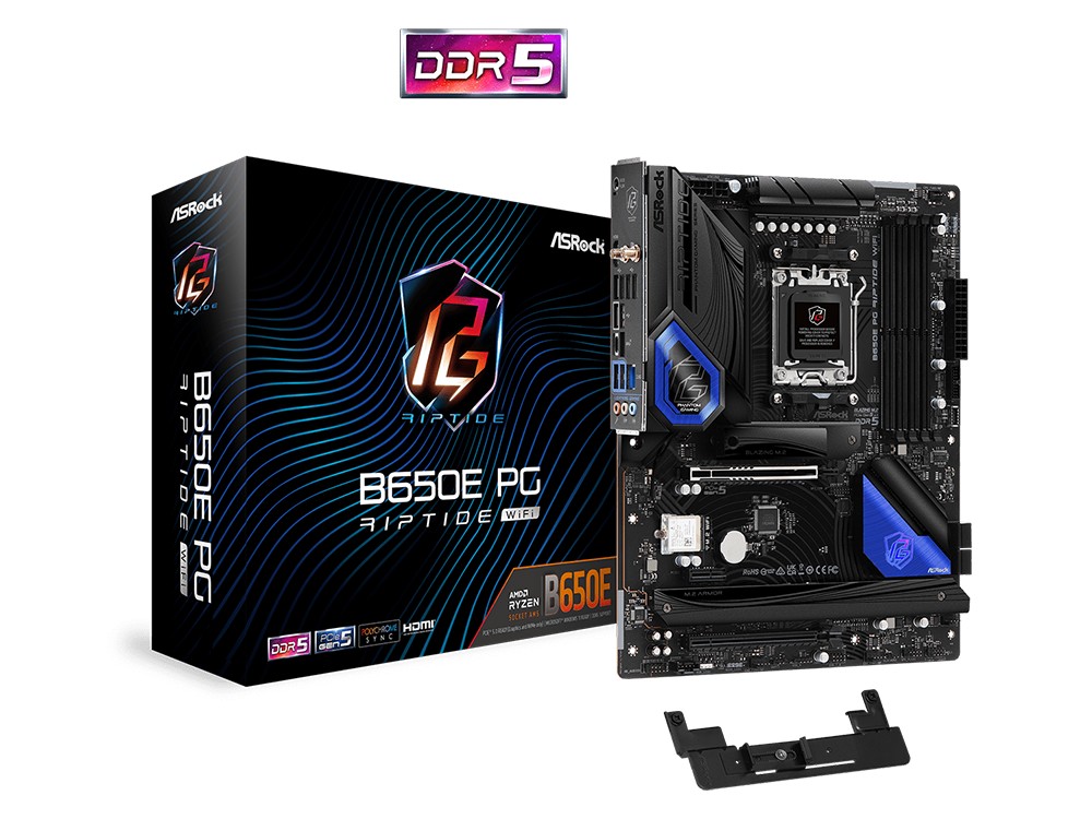 Cumpara  Plăci de bază - MB AM5 ASRock B650E PG RIPTIDE WIFI ATX..