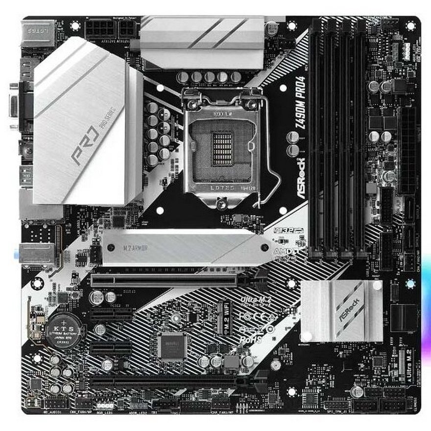 Cumpara  Plăci de bază - MB S1200 ASRock Z490M PRO4  mATX..