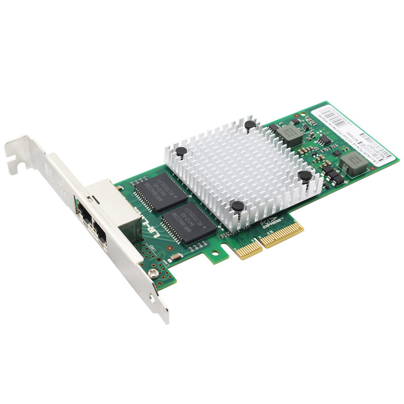 PCI-e Intel Server Adapter I350-T2,  Dual Cop..