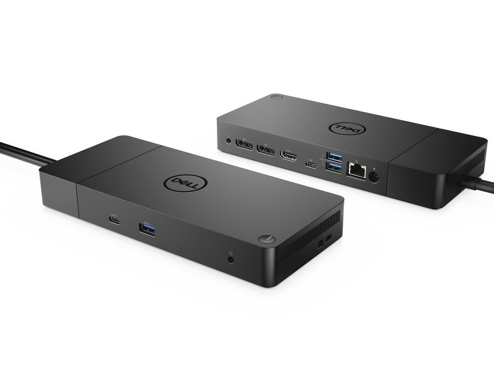 Док-станция DELL WD19DC, Чёрный