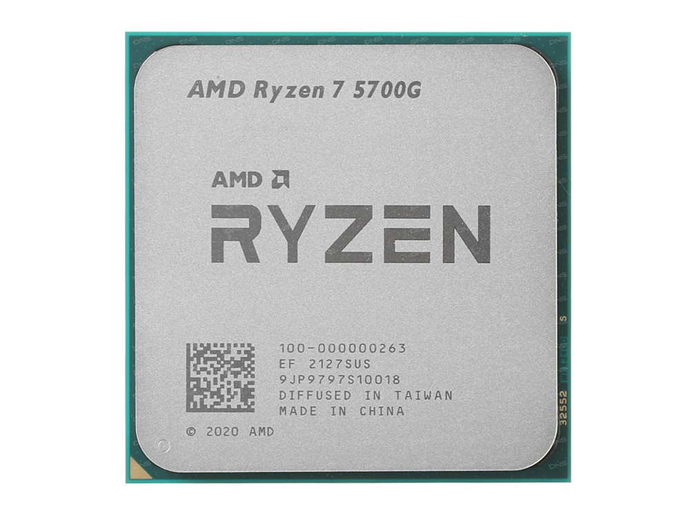 APU AMD Ryzen 7 5700G (3.8-4.6GHz, 8C/16T, L3..