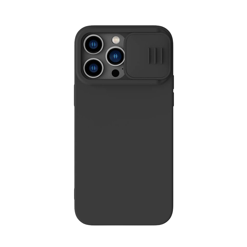 Nillkin Apple iPhone 14 Pro Max, CamShield Silky Silicone Case, Elegant Black