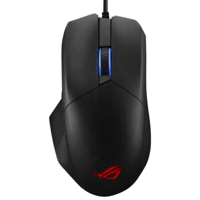 Gaming Mouse Asus ROG Chakram Core, 16k dpi, 9 Buttons, 400IPS, 40G, 97g+14g, Magnetic buttons & cov